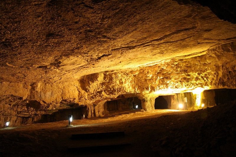 Portada-Cueva de Sedecías, Jerusalén, Israel.jpg