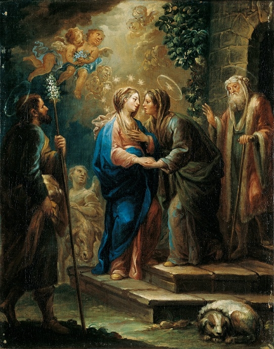 La Visitation de la Vierge Marie à Sainte Elisabeth